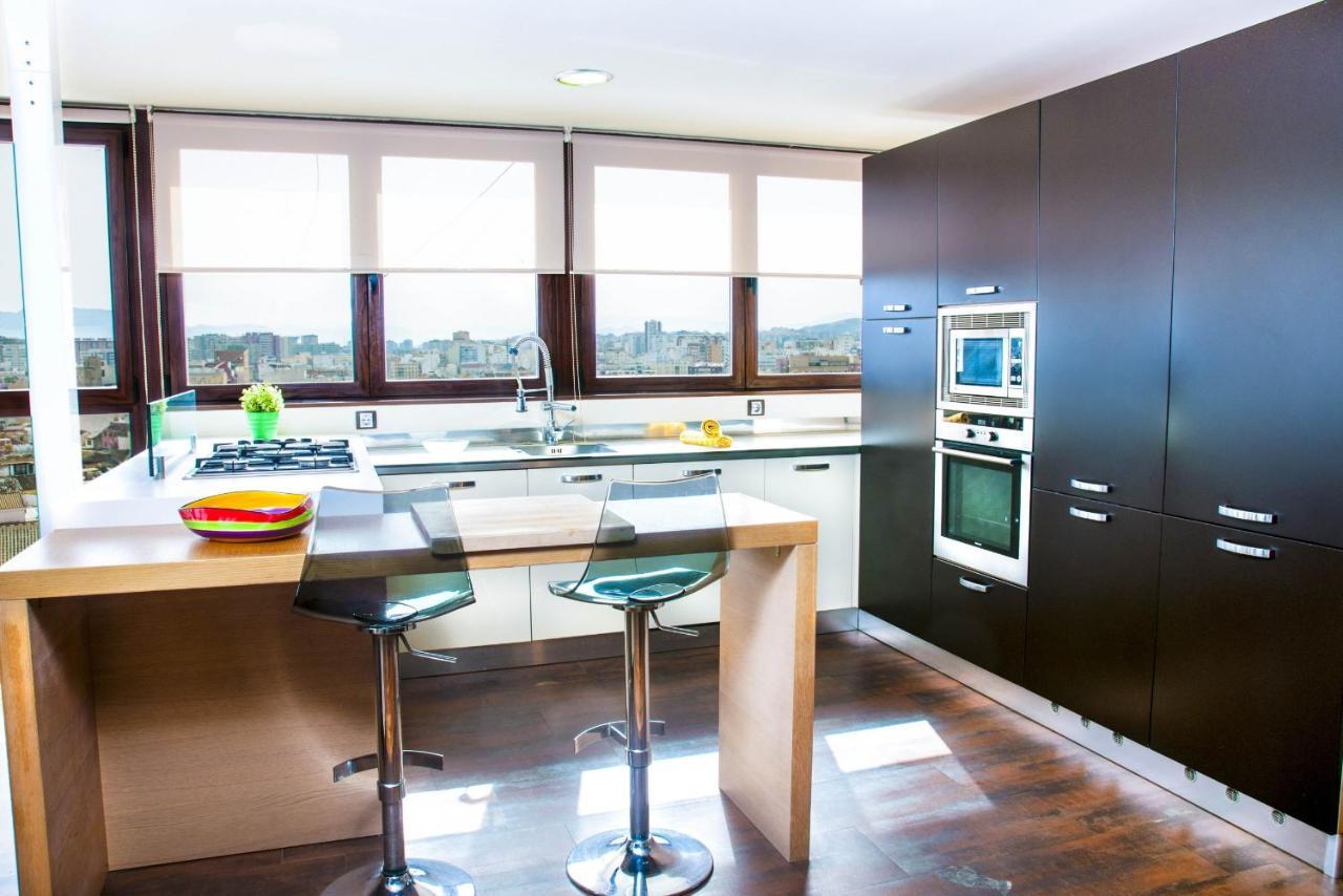 شقة Malagaflat Design Loft City Views المظهر الخارجي الصورة