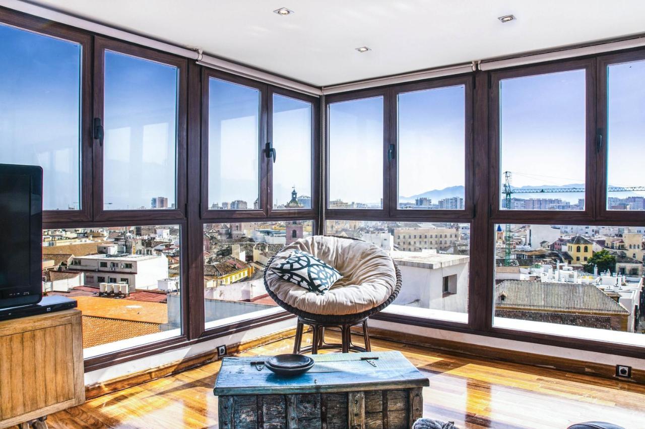 شقة Malagaflat Design Loft City Views المظهر الخارجي الصورة