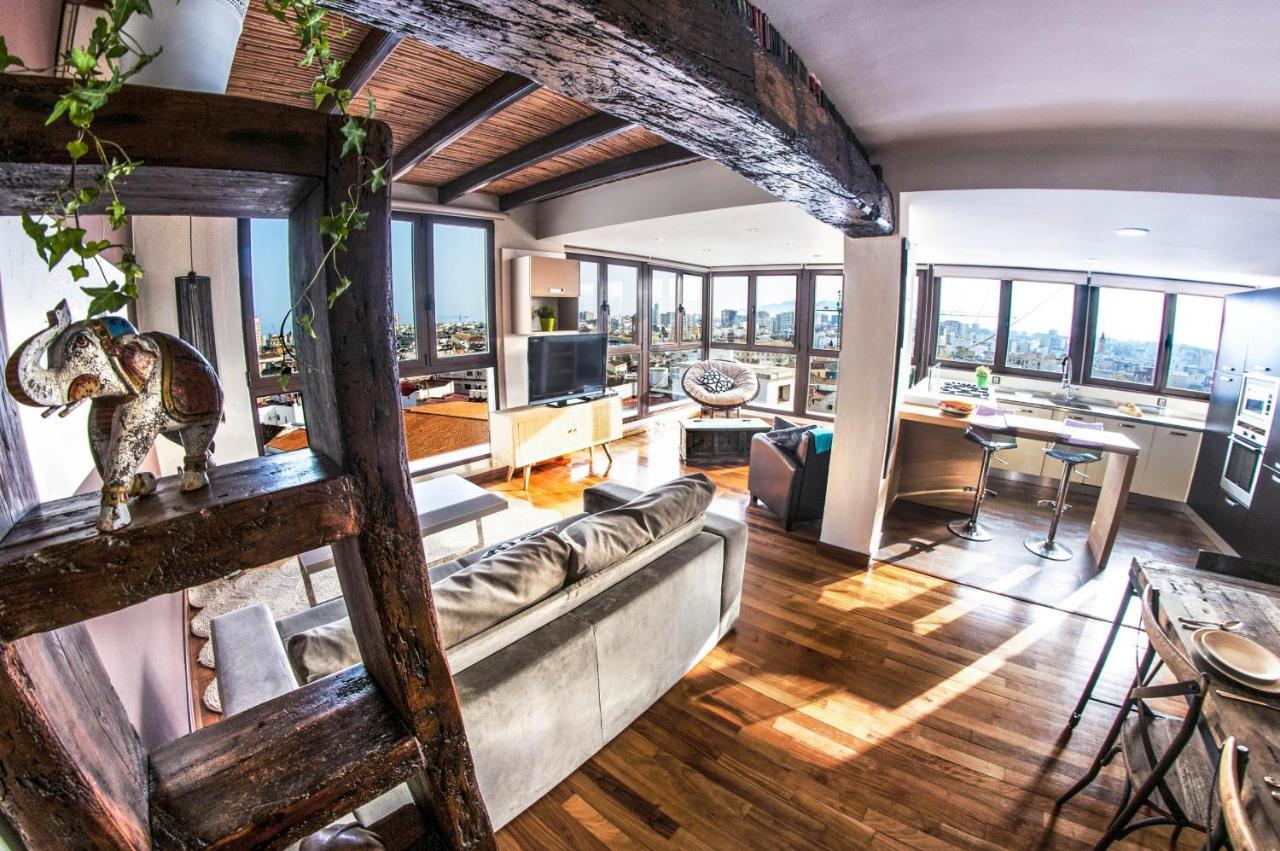 شقة Malagaflat Design Loft City Views المظهر الخارجي الصورة